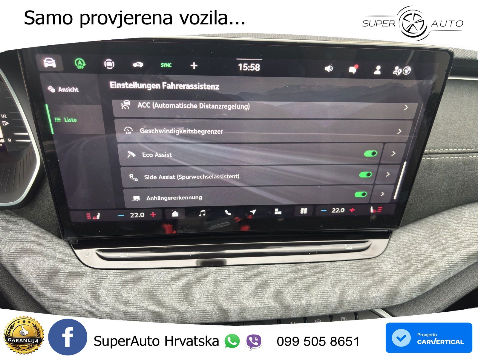 Škoda Octavia Combi 1.5 TSI (150 KS) DSG Selection LED+GR SJED+ACC