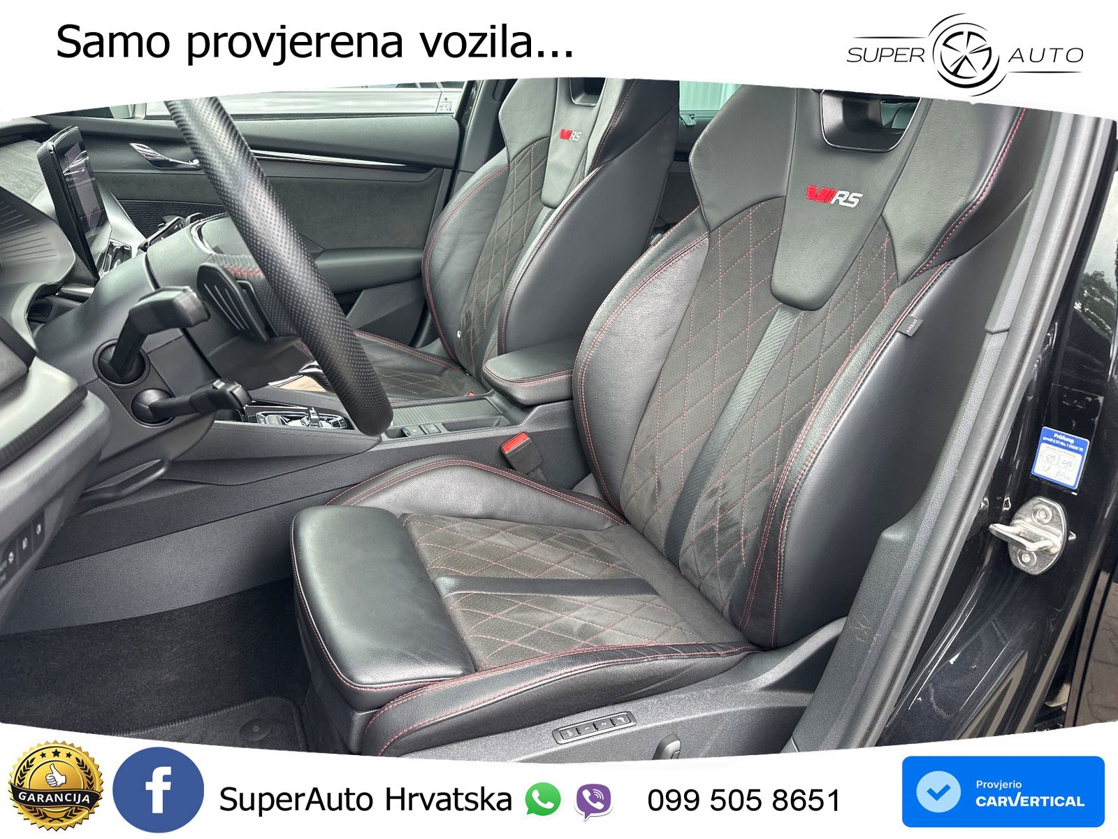 Škoda Octavia Combi RS 2.0 TDI (200 KS) 4x4 DSG LED+GR SJED+ACC