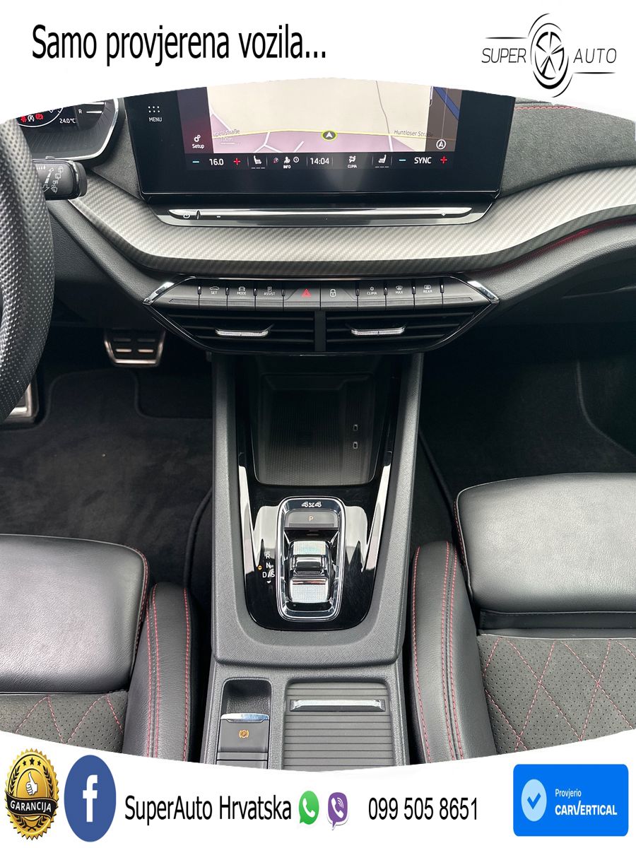 Škoda Octavia Combi RS 2.0 TDI (200 KS) 4x4 DSG LED+GR SJED+ACC