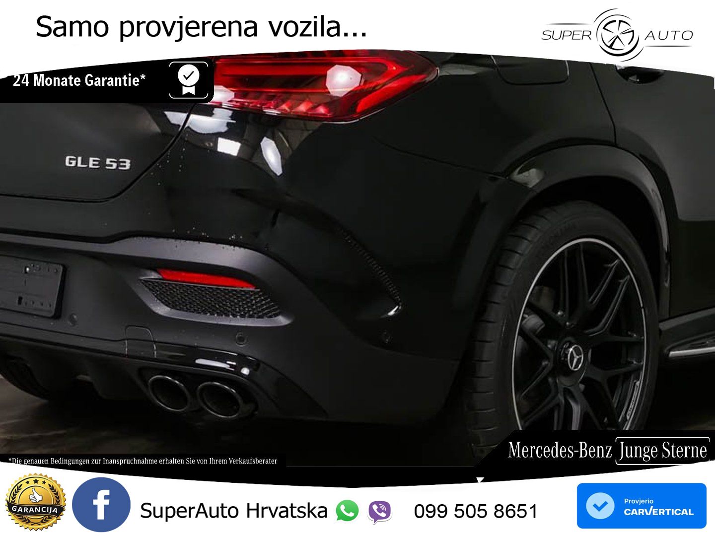 Mercedes AMG GLE Coupe 53 (435 KS) EQ Boost 4MATIC+ AMG SPEEDSHIFT TCT 9G ACC+HEAD+GR SJED+360+PANO