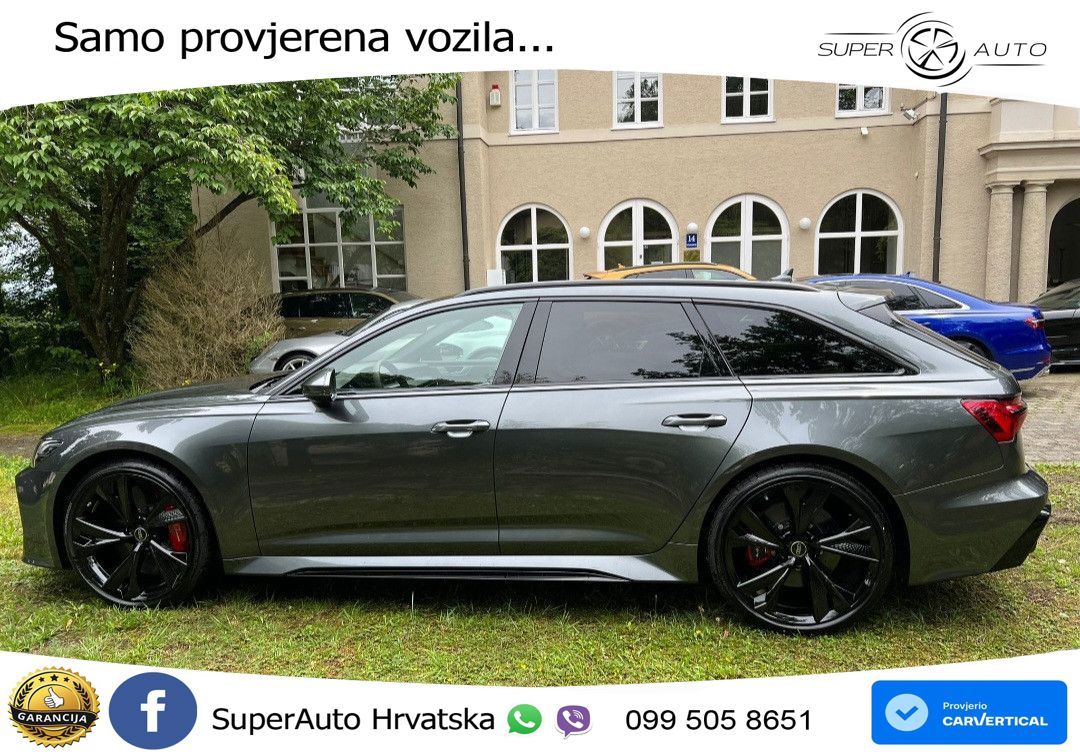 Audi RS6 Avant 4.0 TFSI V8 performance (630 KS)  quattro tiptronic