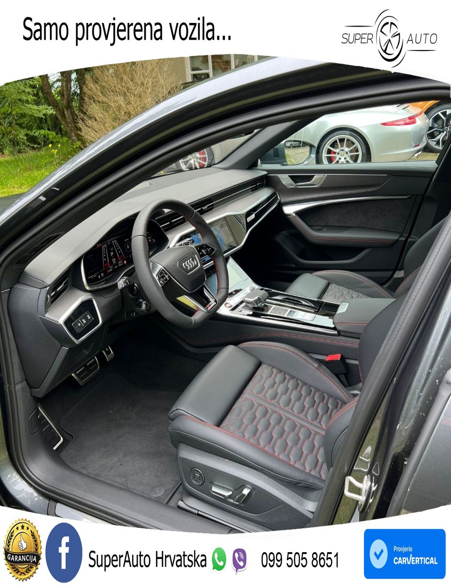 Audi RS6 Avant 4.0 TFSI V8 performance (630 KS)  quattro tiptronic