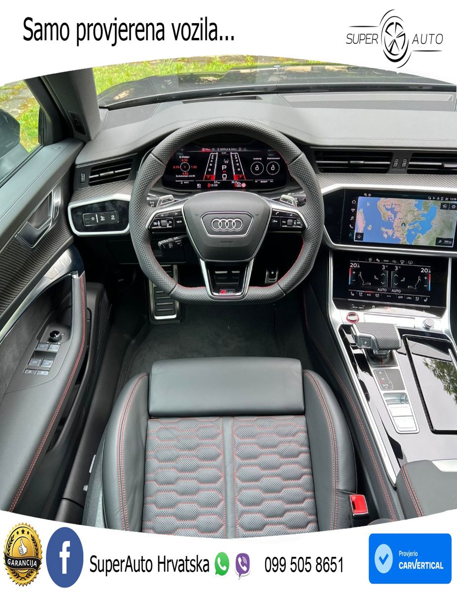 Audi RS6 Avant 4.0 TFSI V8 performance (630 KS)  quattro tiptronic