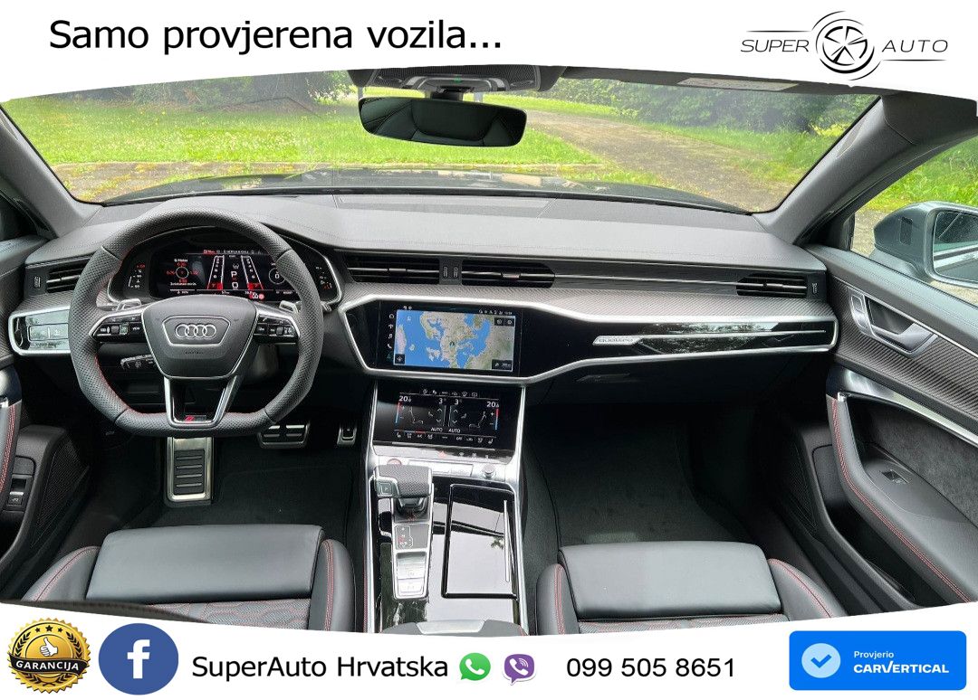Audi RS6 Avant 4.0 TFSI V8 performance (630 KS)  quattro tiptronic