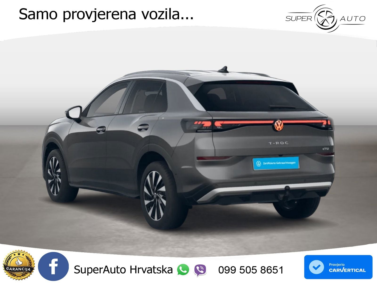 Volkswagen T-Roc II 1.5 eTSI (150 KS)  DSG LED+GR SJED+ACC