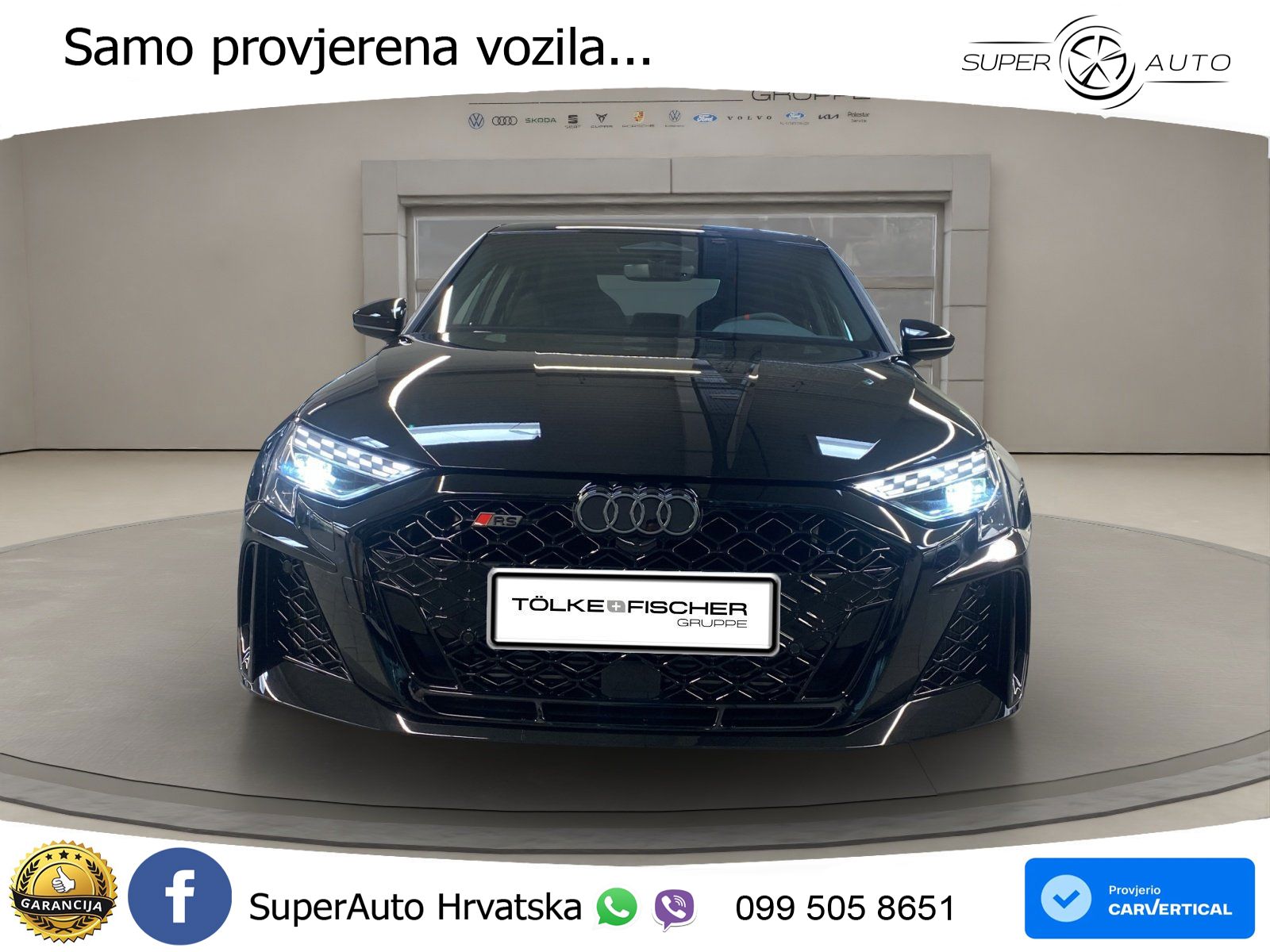 Audi RS3 Sedan 2.5 TFSI (400 KS) quattro S tronic MATRIX+GR SJED+KAM