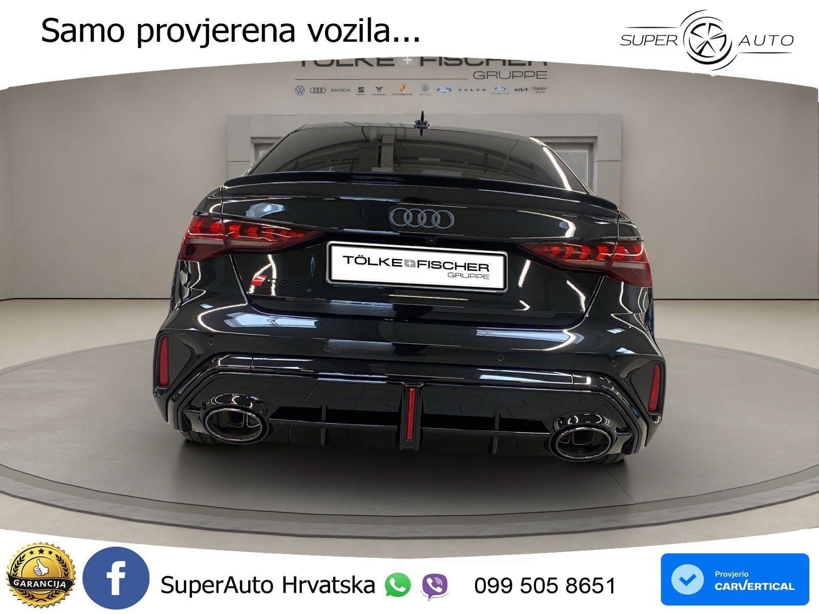 Audi RS3 Sedan 2.5 TFSI (400 KS) quattro S tronic MATRIX+GR SJED+KAM