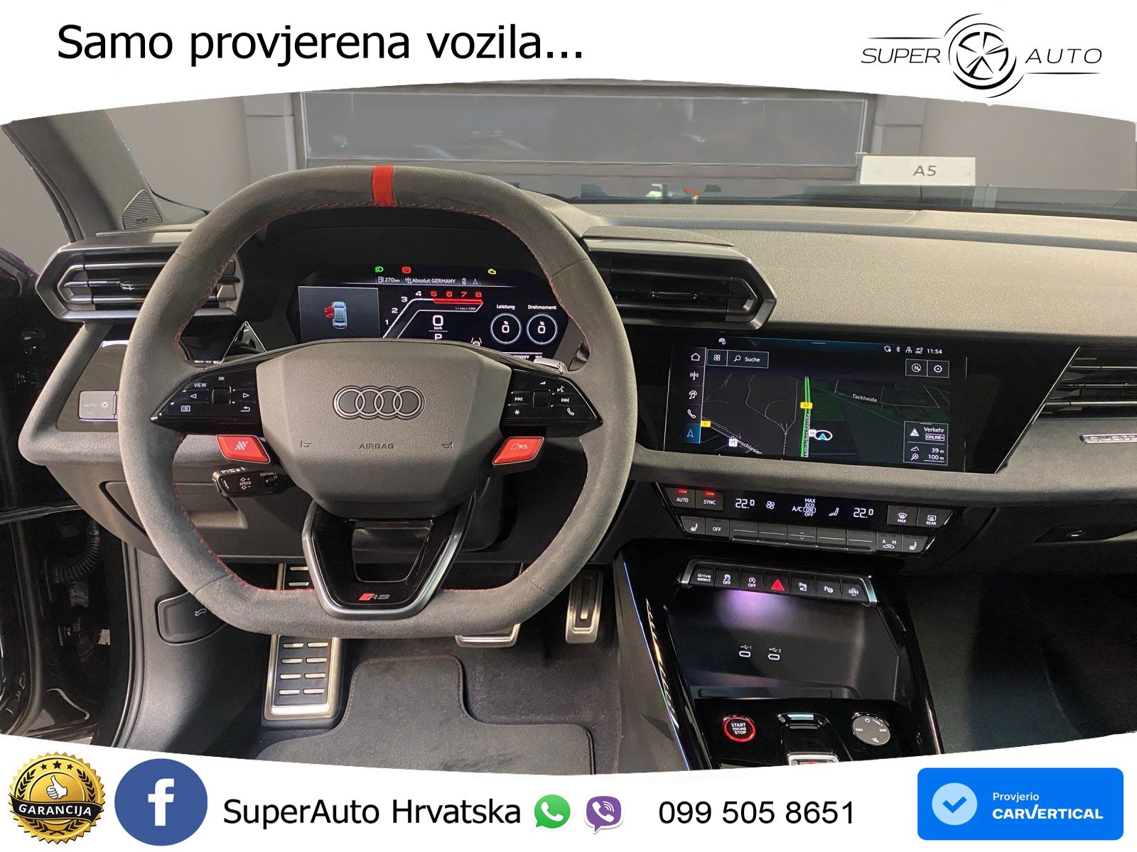 Audi RS3 Sedan 2.5 TFSI (400 KS) quattro S tronic MATRIX+GR SJED+KAM
