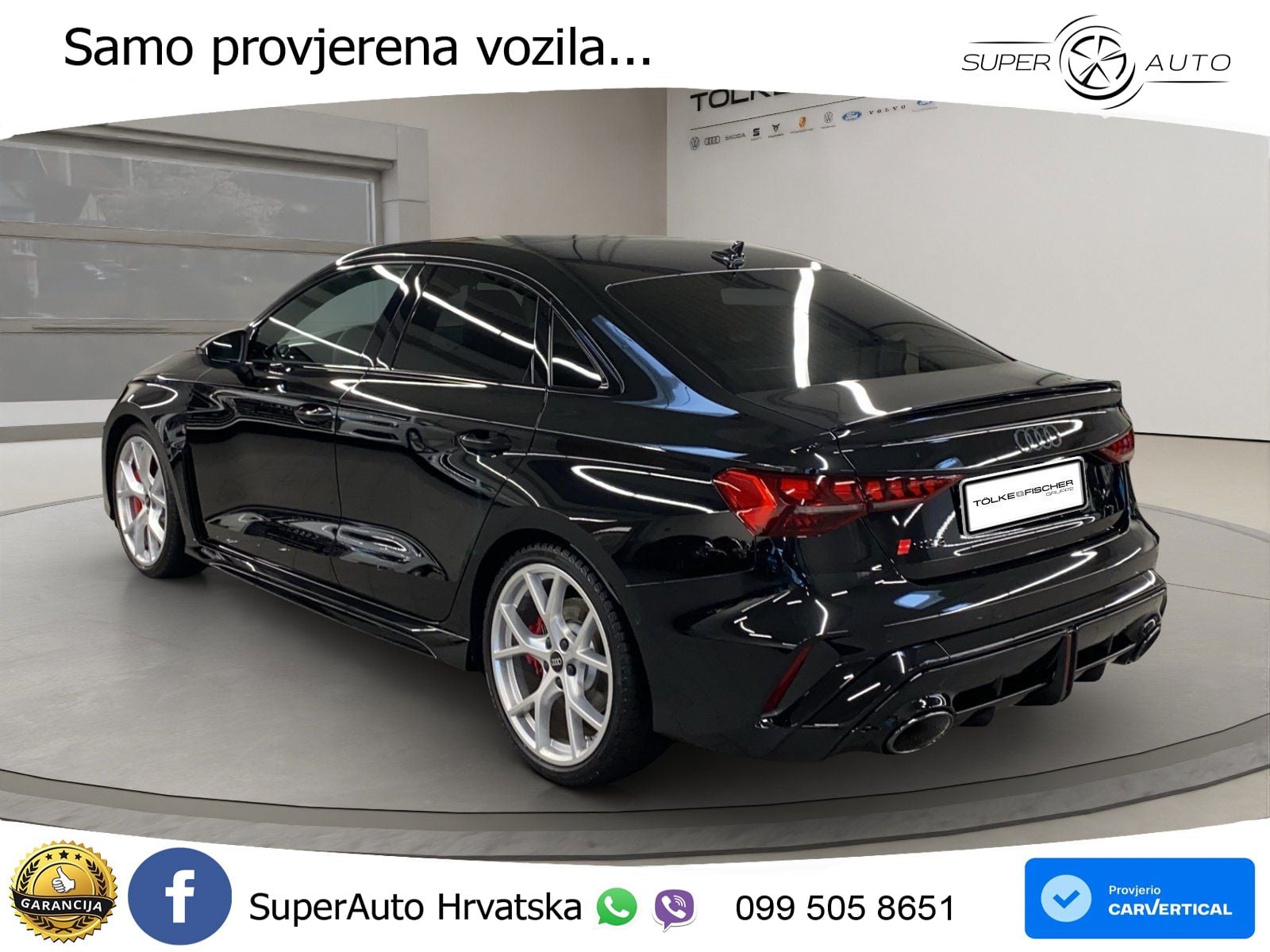 Audi RS3 Sedan 2.5 TFSI (400 KS) quattro S tronic MATRIX+GR SJED+KAM