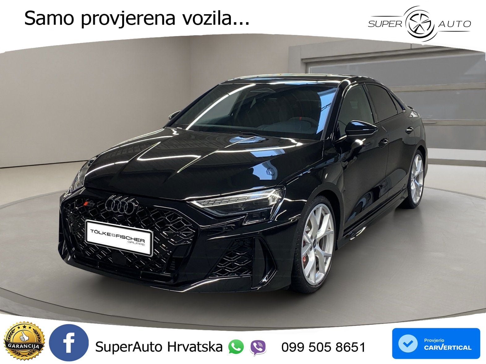 Audi RS3 Sedan 2.5 TFSI (400 KS) quattro S tronic MATRIX+GR SJED+KAM