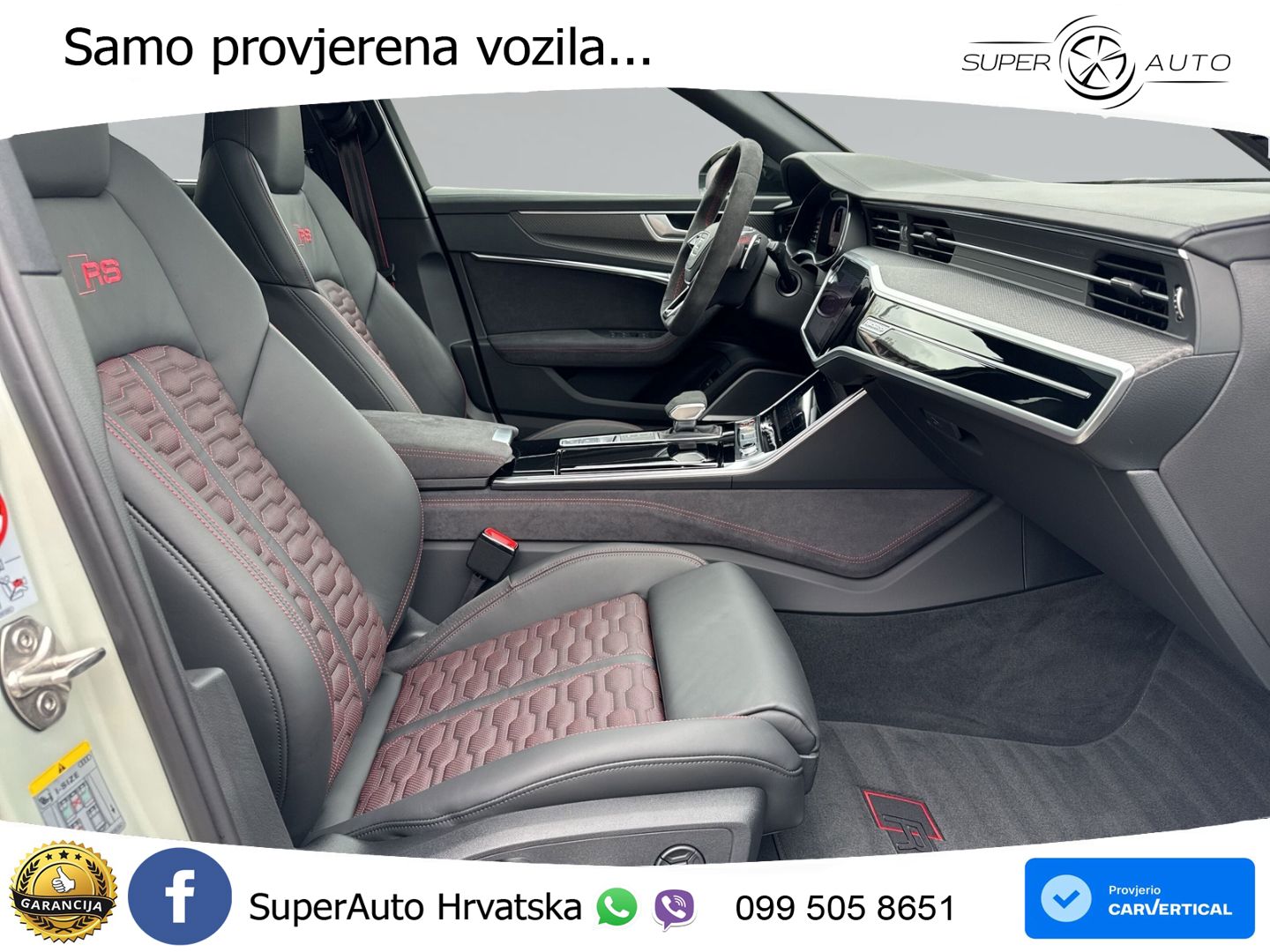 Audi RS6 Avant 4.0 TFSI V8 performance (630 KS)  quattro tiptronic MATRIX+GR SJED+KAM