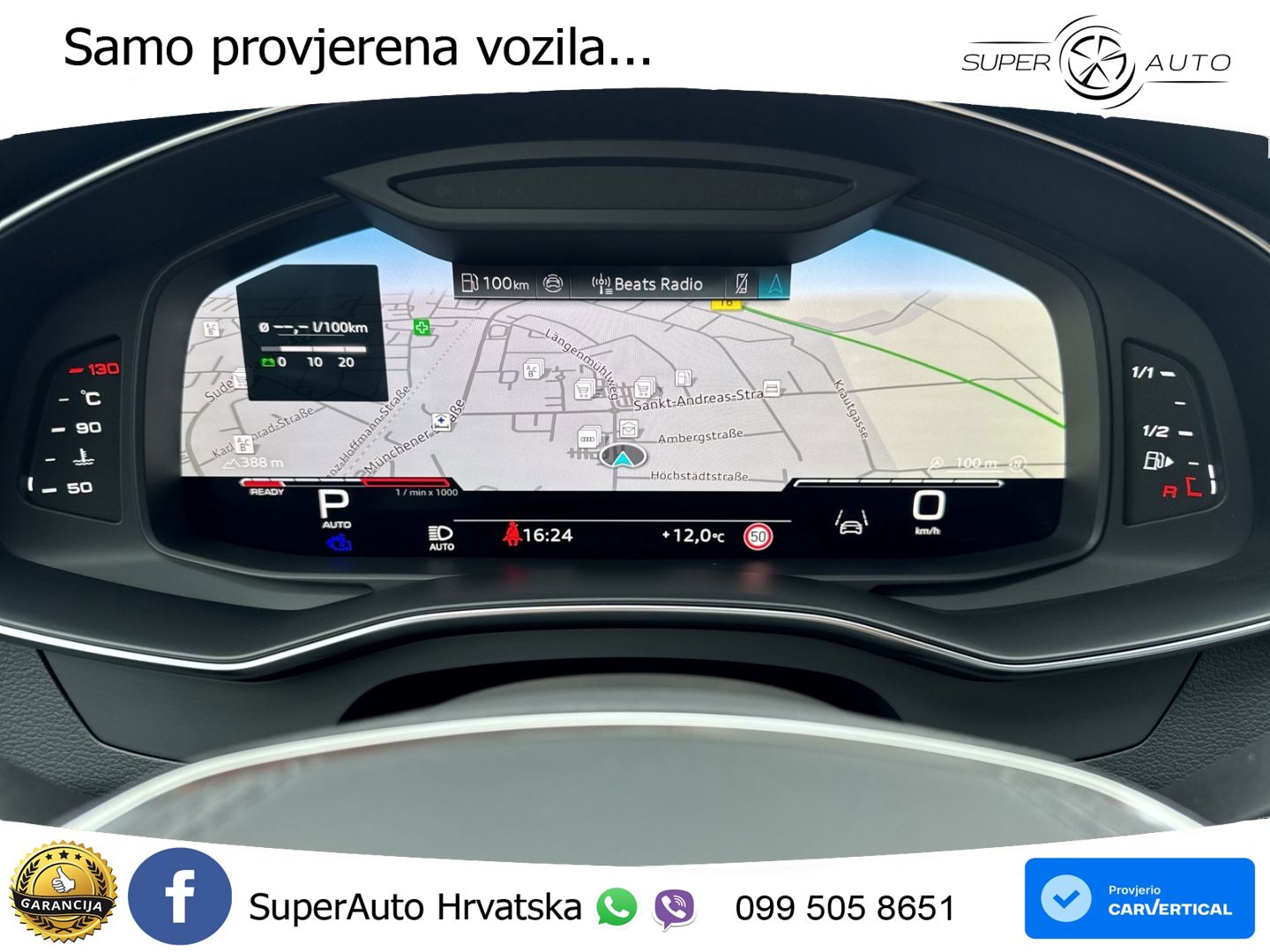 Audi RS6 Avant 4.0 TFSI V8 performance (630 KS)  quattro tiptronic MATRIX+GR SJED+KAM