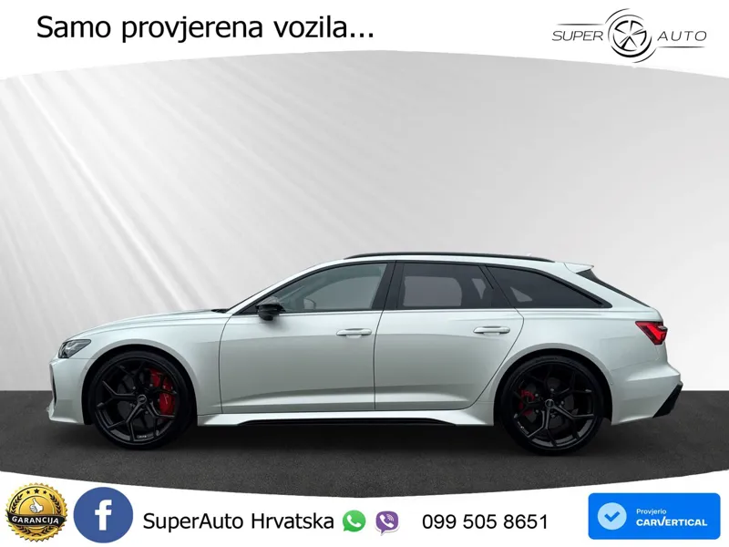Audi RS6 Avant 4.0 TFSI V8 performance (630 KS)  quattro tiptronic MATRIX+GR SJED+KAM