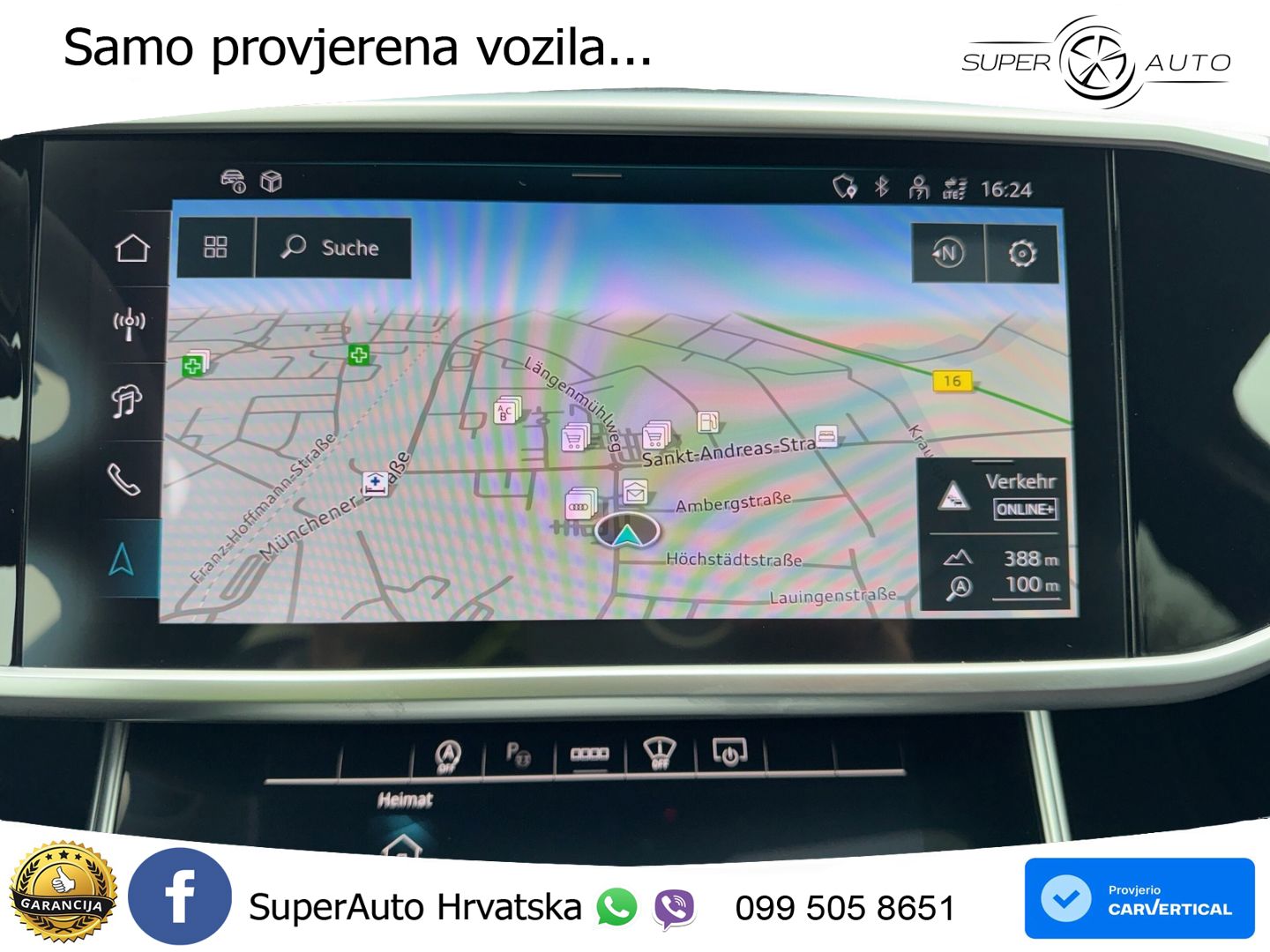 Audi RS6 Avant 4.0 TFSI V8 performance (630 KS)  quattro tiptronic MATRIX+GR SJED+KAM