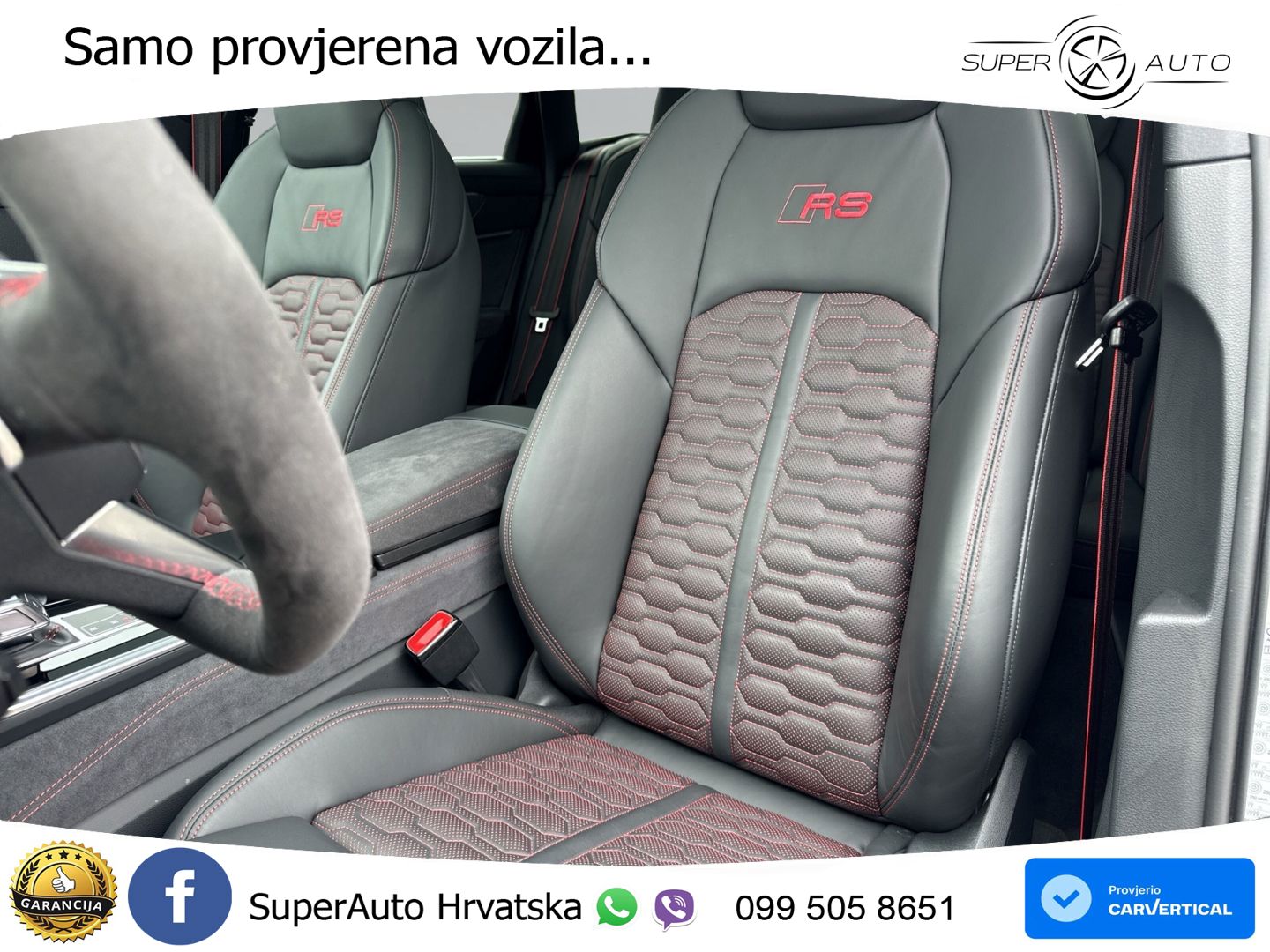 Audi RS6 Avant 4.0 TFSI V8 performance (630 KS)  quattro tiptronic MATRIX+GR SJED+KAM