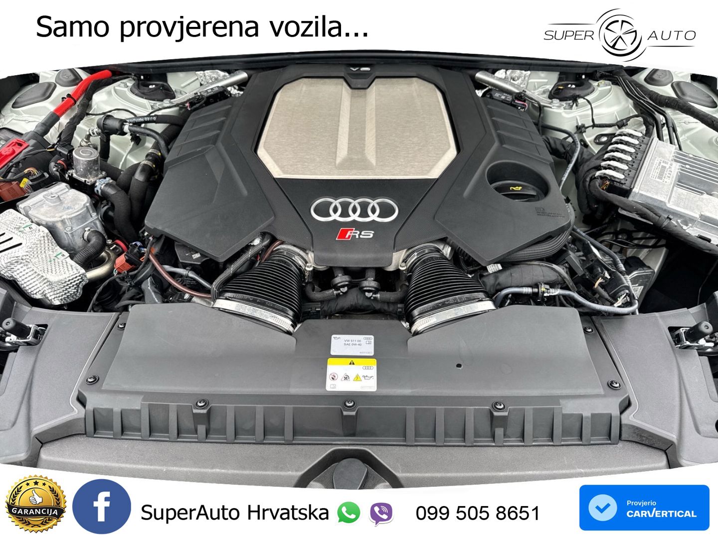 Audi RS6 Avant 4.0 TFSI V8 performance (630 KS)  quattro tiptronic MATRIX+GR SJED+KAM