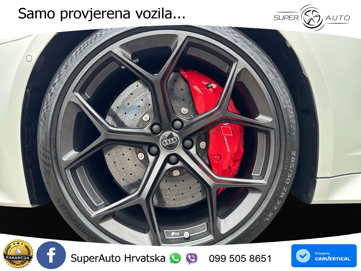 Audi RS6 Avant 4.0 TFSI V8 performance (630 KS)  quattro tiptronic MATRIX+GR SJED+KAM