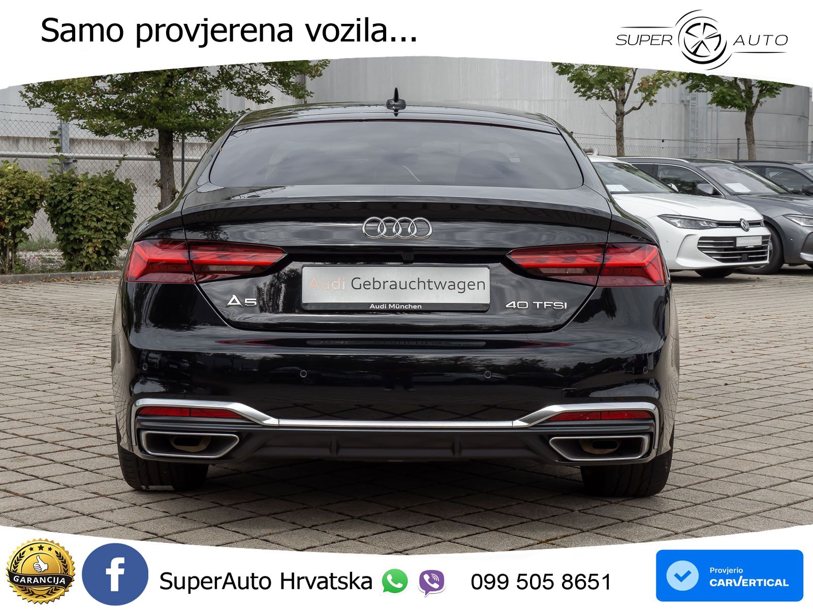 Audi A5 Sportback  40 TFSI (204 KS) S tronic S line MATRIX+GR SJED+KAM