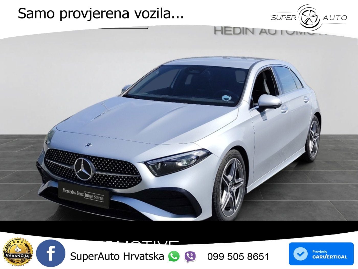 Mercedes-Benz A 180 7G-DCT AMG LED+GR SJED+ACC