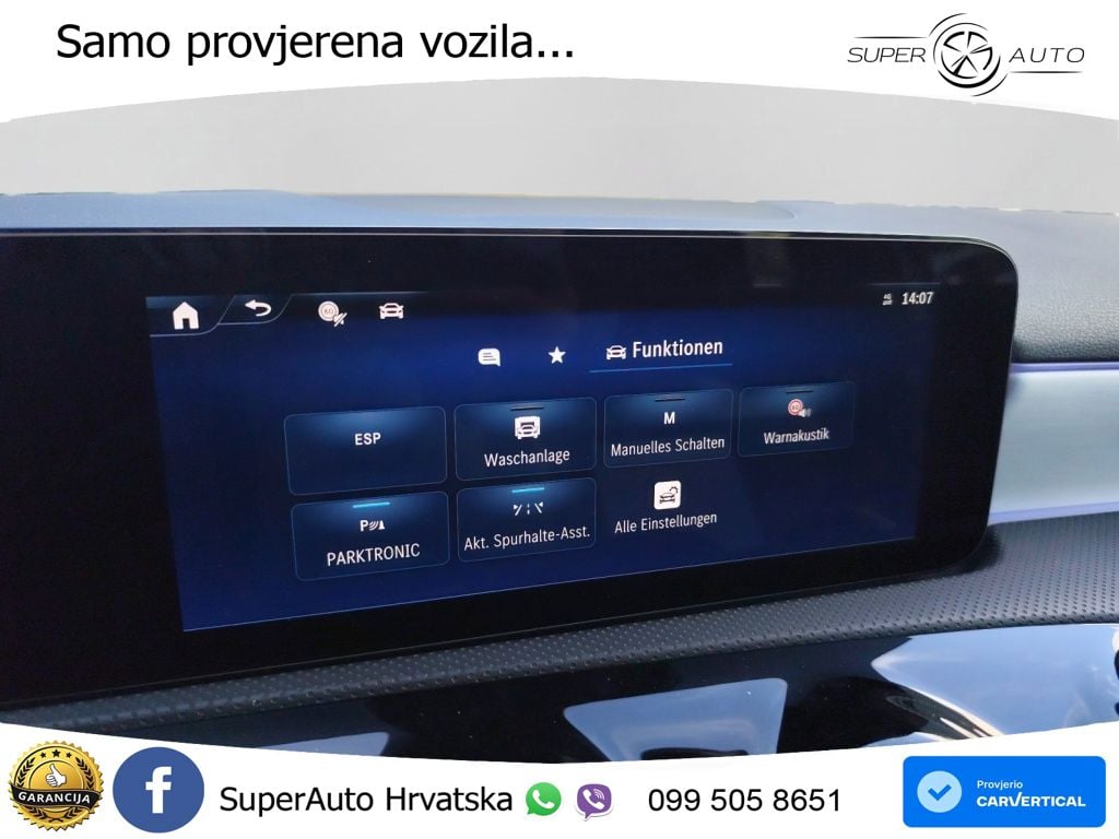 Mercedes-Benz A 180 7G-DCT AMG LED+GR SJED+ACC