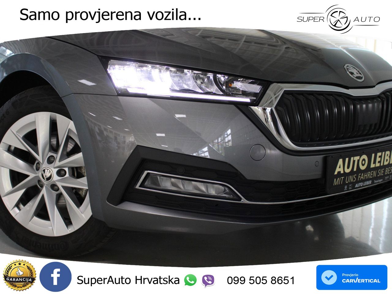 Škoda Octavia Combi 1.5 TSI (150 KS) DSG LED+GR SJED+ACC
