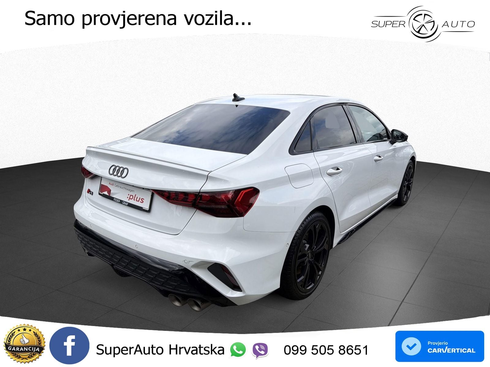 Audi S3 Limuzina 2.0 TFSI (333 KS) quattro S tronic