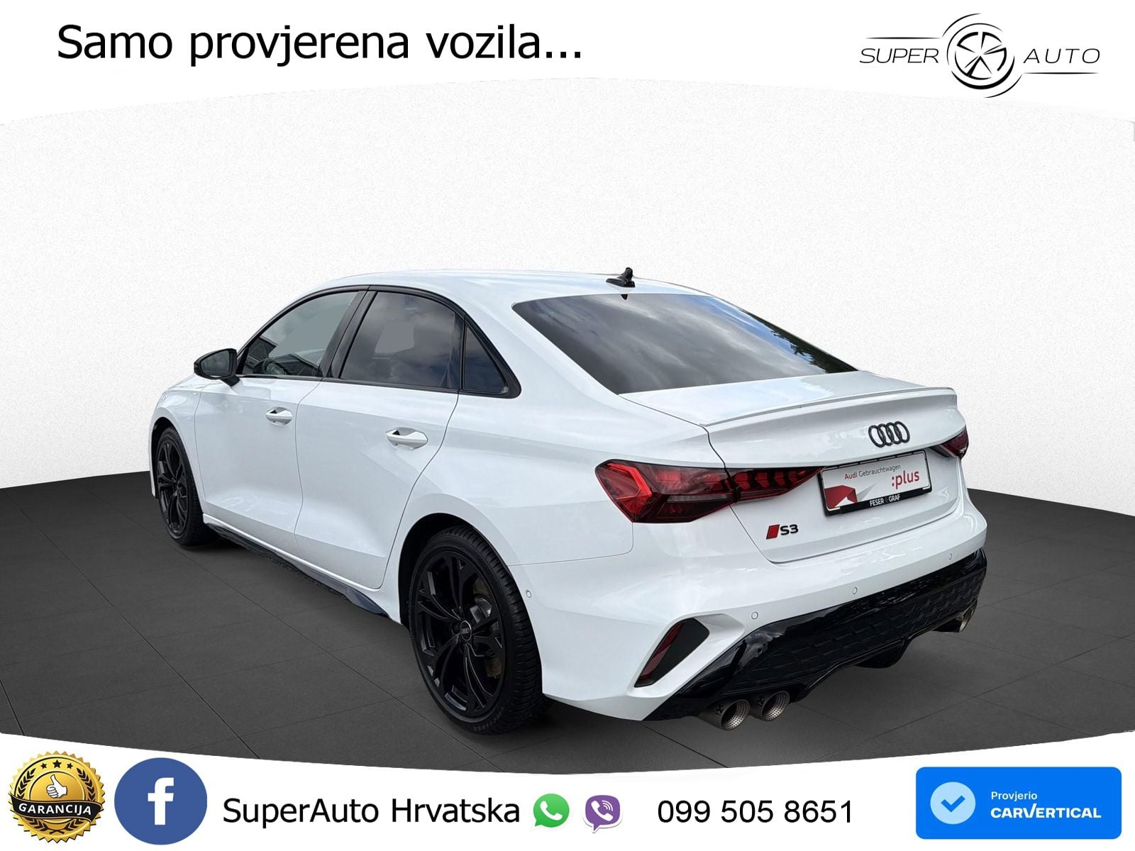 Audi S3 Limuzina 2.0 TFSI (333 KS) quattro S tronic