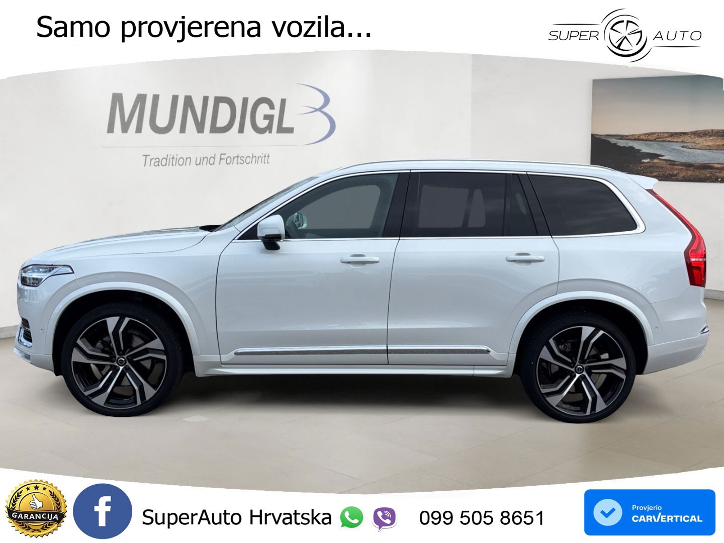 Volvo XC90 2.0 B5 Diesel AWD Automatic ACC+HEAD+4xGR SJED+360+PANO