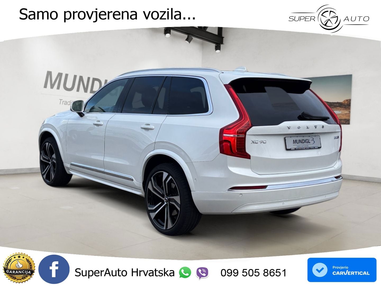 Volvo XC90 2.0 B5 Diesel AWD Automatic ACC+HEAD+4xGR SJED+360+PANO