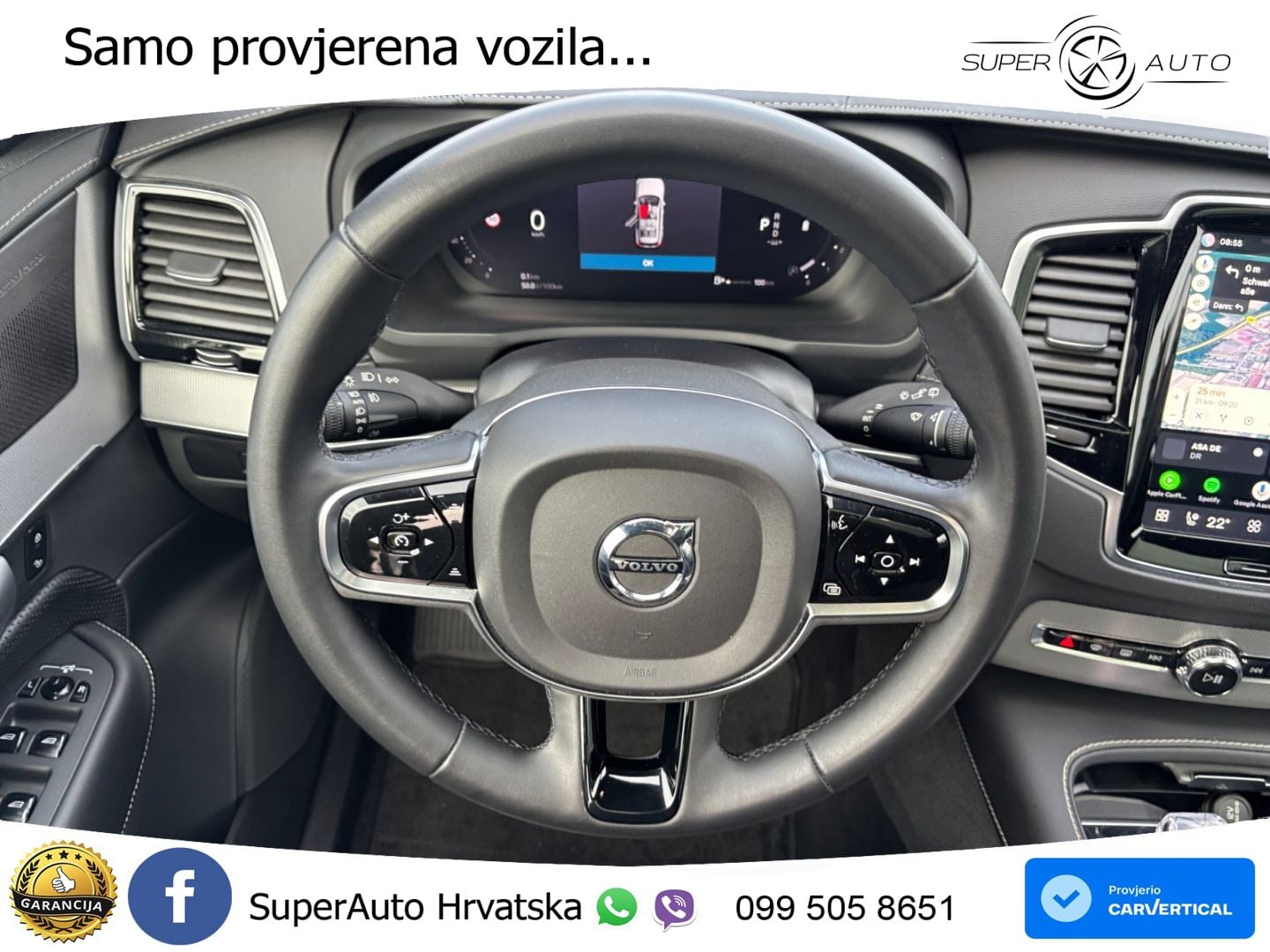 Volvo XC90 2.0 B5 Diesel AWD Automatic ACC+HEAD+4xGR SJED+360+PANO