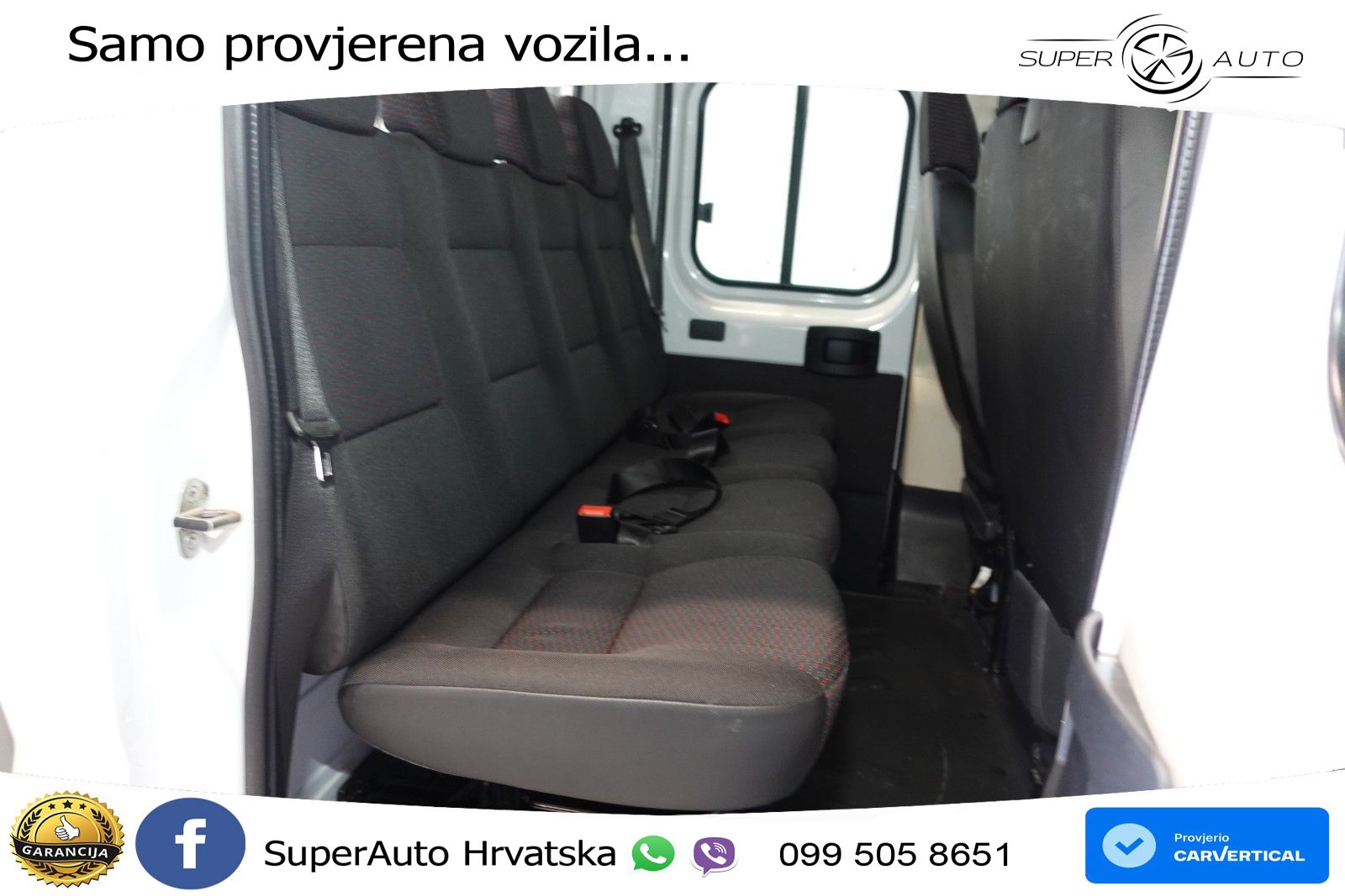Peugeot Boxer Pritsche Doka. AHK 3T 435 L4 BlueHDi 140 140 KS
