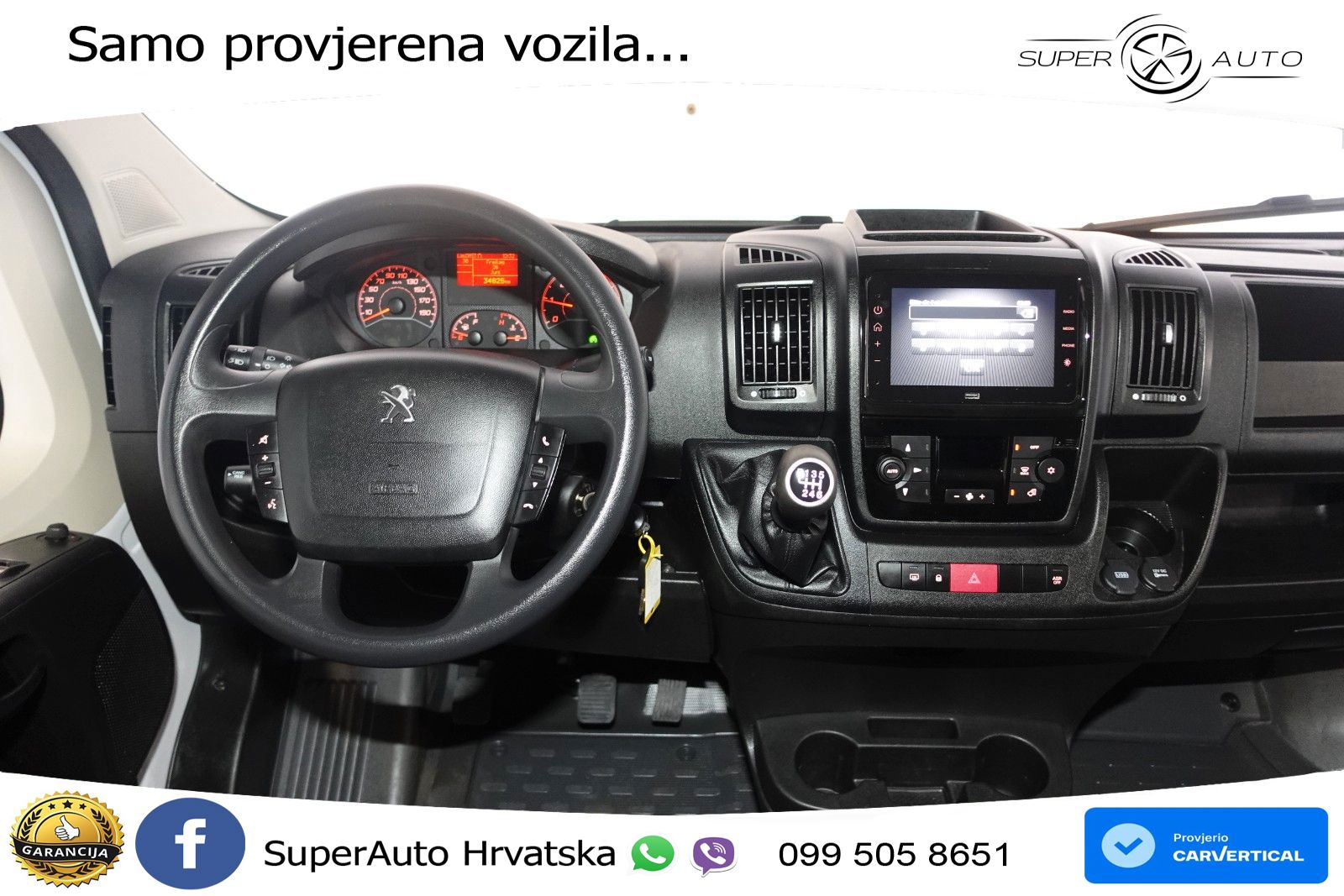 Peugeot Boxer Pritsche Doka. AHK 3T 435 L4 BlueHDi 140 140 KS