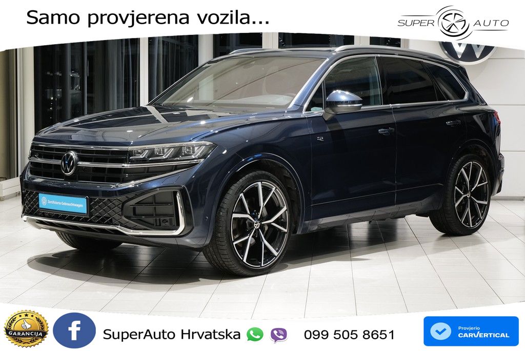 Volkswagen Touareg 3.0 V6 TDI (286 KS) 4MOTION Tiptronic R-Line ZRAČNI+ACC+GR SJED+KAM+PANO