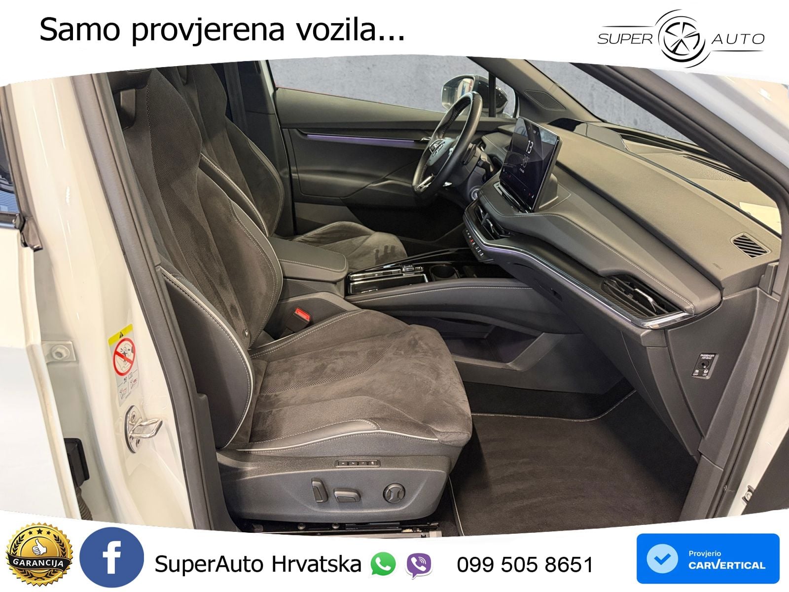Škoda Enyaq iV 80 82 kWh (204 KS) SportLine LED+GR SJED+ACC