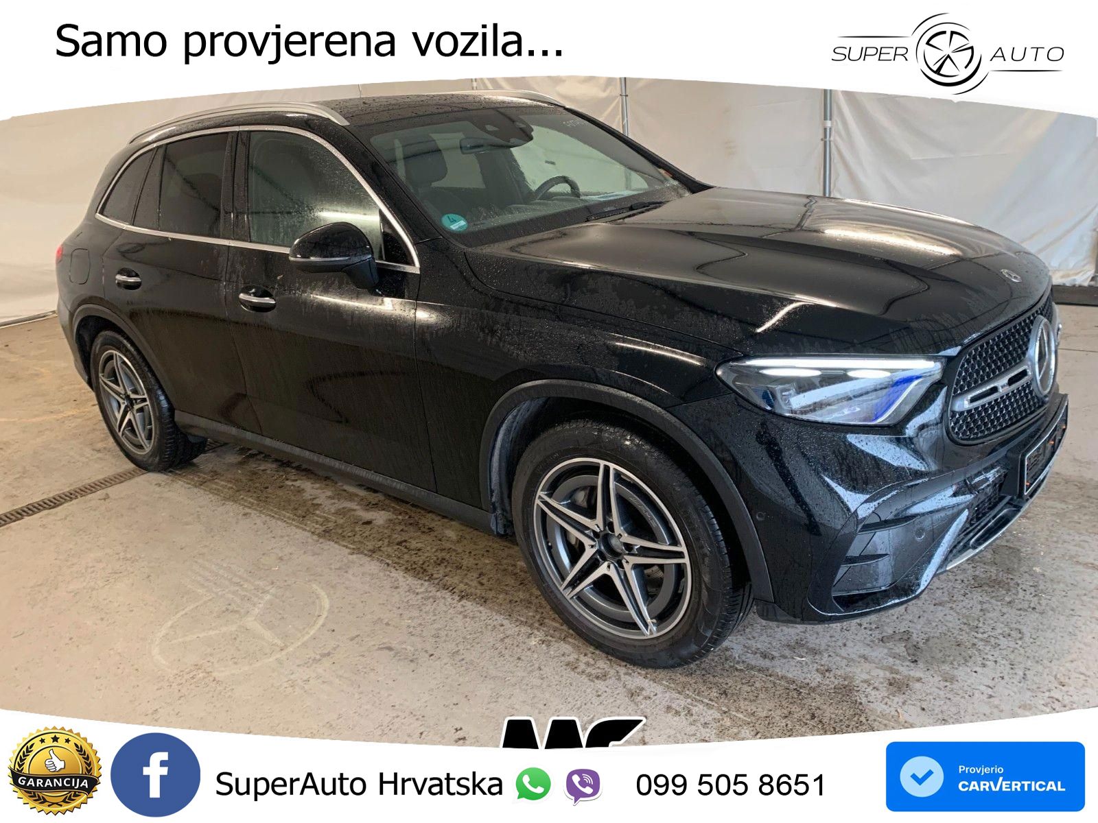 Mercedes GLC 220d (197 KS) 4MATIC 9G-TRONIC AMG ZRAČNI+ACC+GR SJED+KAM+PANO