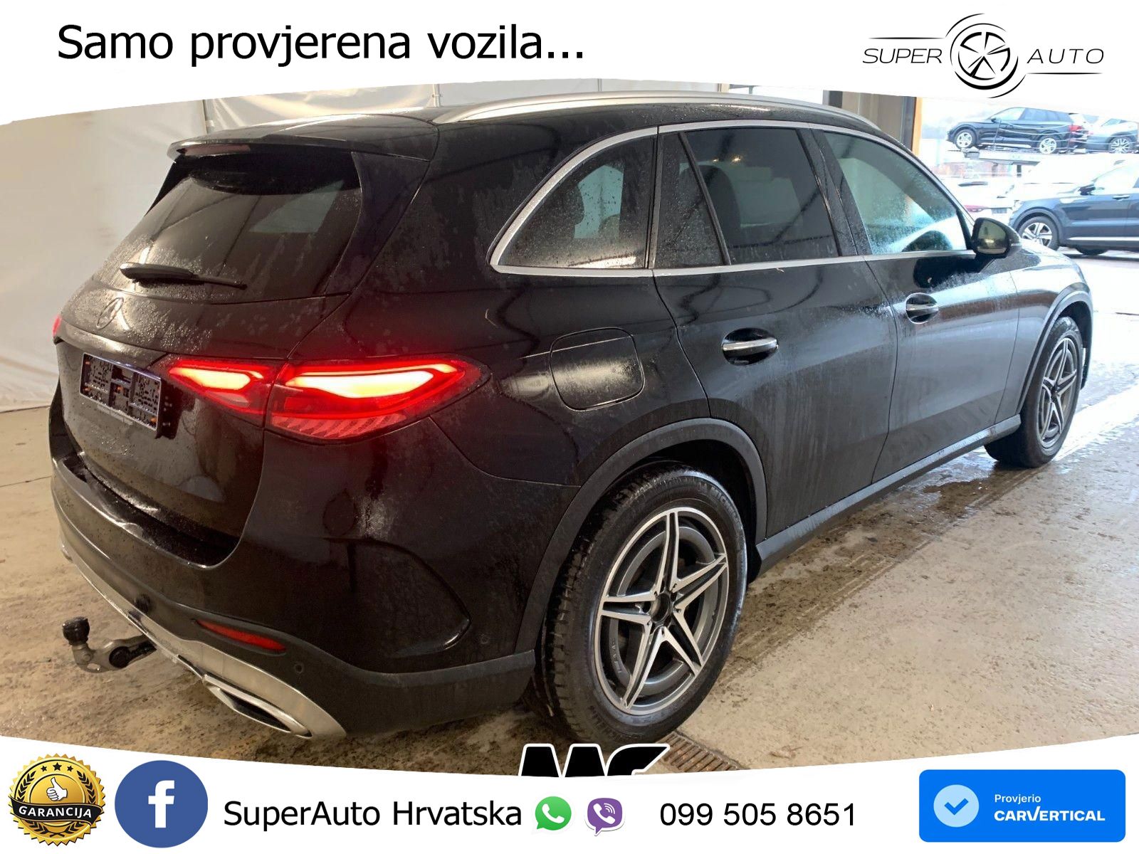 Mercedes GLC 220d (197 KS) 4MATIC 9G-TRONIC AMG ZRAČNI+ACC+GR SJED+KAM+PANO