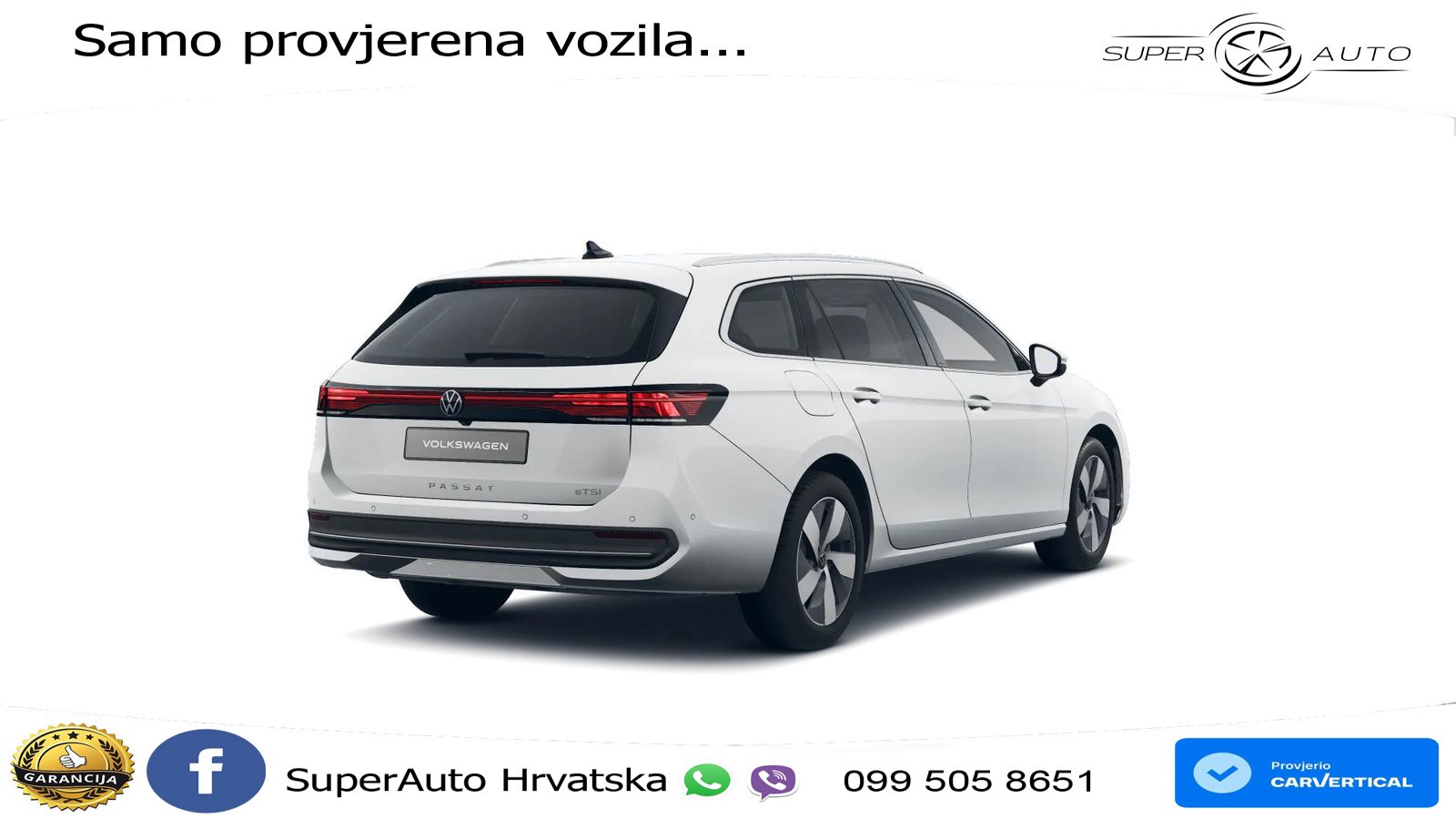 Volkswagen Passat Variant 1.5 eTSI (150 KS) DSG Business LED+GR SJED+ACC