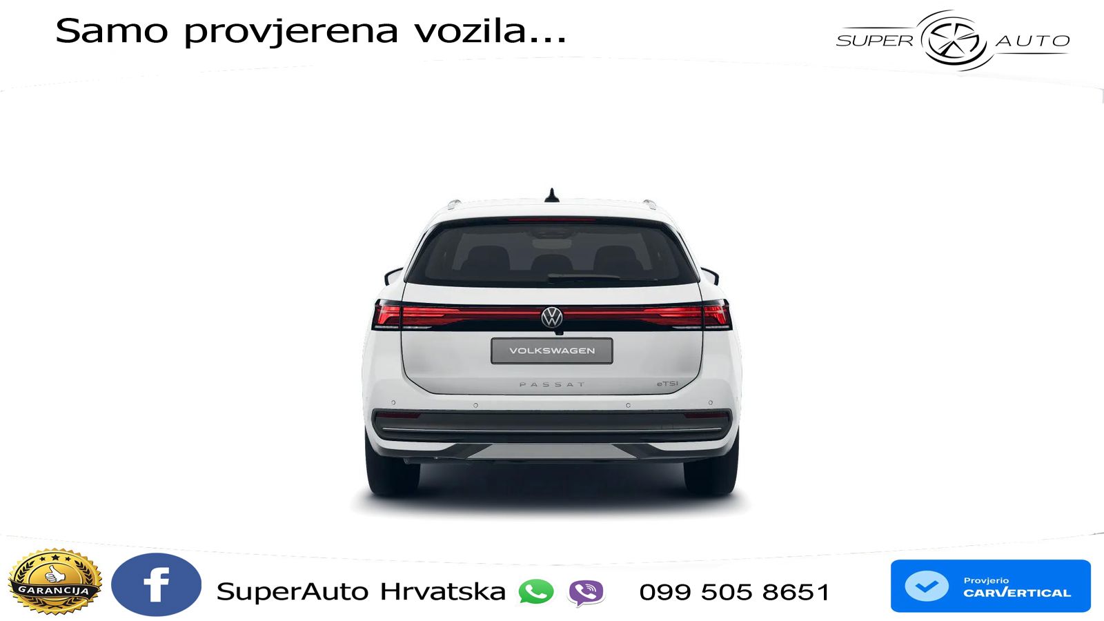 Volkswagen Passat Variant 1.5 eTSI (150 KS) DSG Business LED+GR SJED+ACC