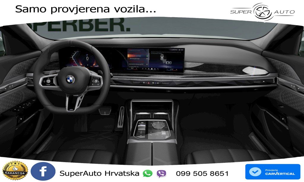 BMW 740d (299 KS) xDrive Steptronic ZRAČNI+ACC+GR SJED+KAM+PANO