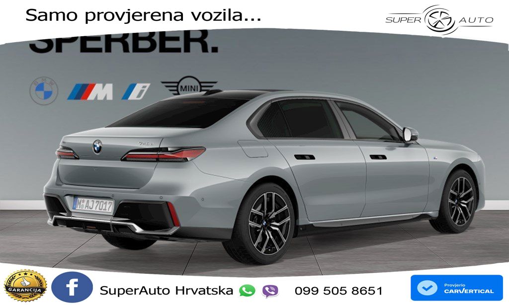 BMW 740d (299 KS) xDrive Steptronic ZRAČNI+ACC+GR SJED+KAM+PANO