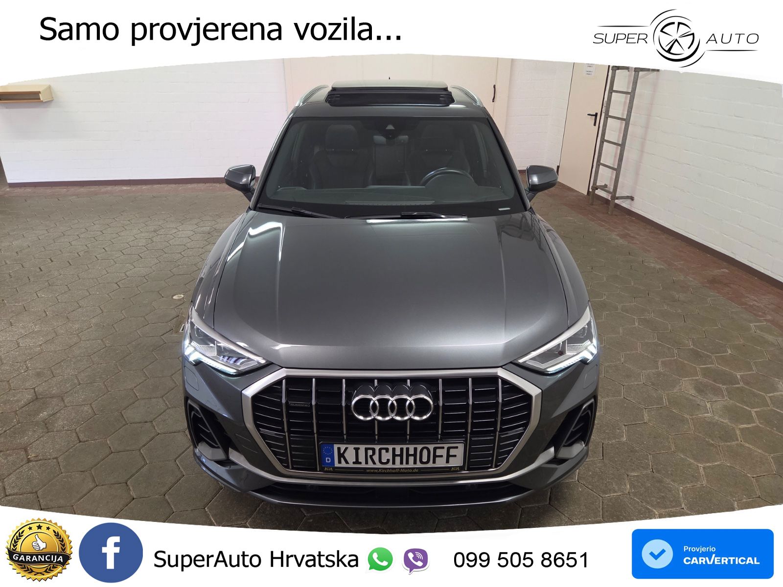Audi Q3 40 TFSI (190 KS) quattro S tronic S line MATRIX+GR SJED+KAM