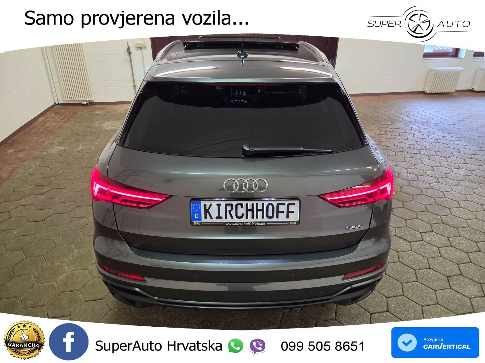Audi Q3 40 TFSI (190 KS) quattro S tronic S line MATRIX+GR SJED+KAM