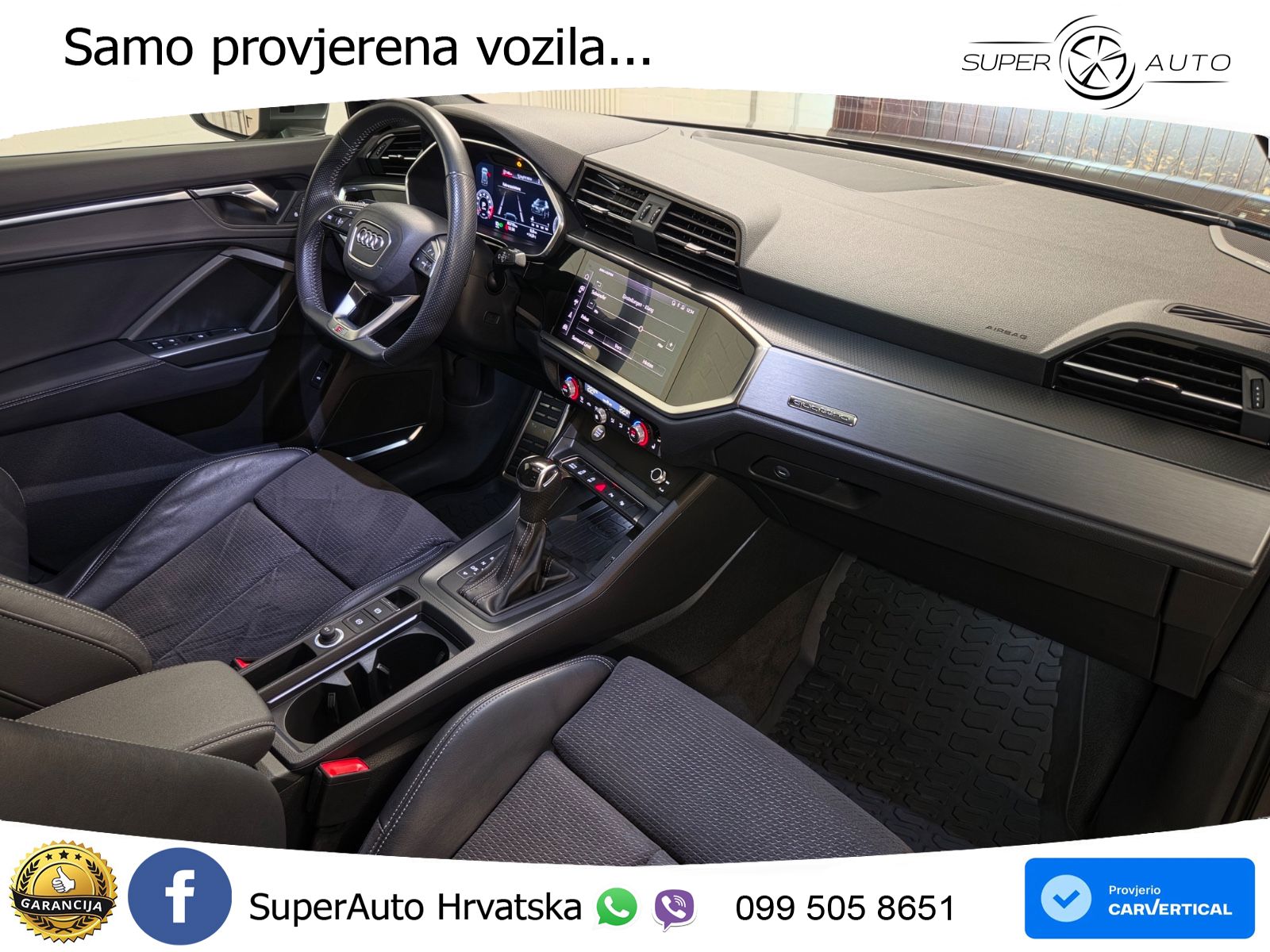 Audi Q3 40 TFSI (190 KS) quattro S tronic S line MATRIX+GR SJED+KAM