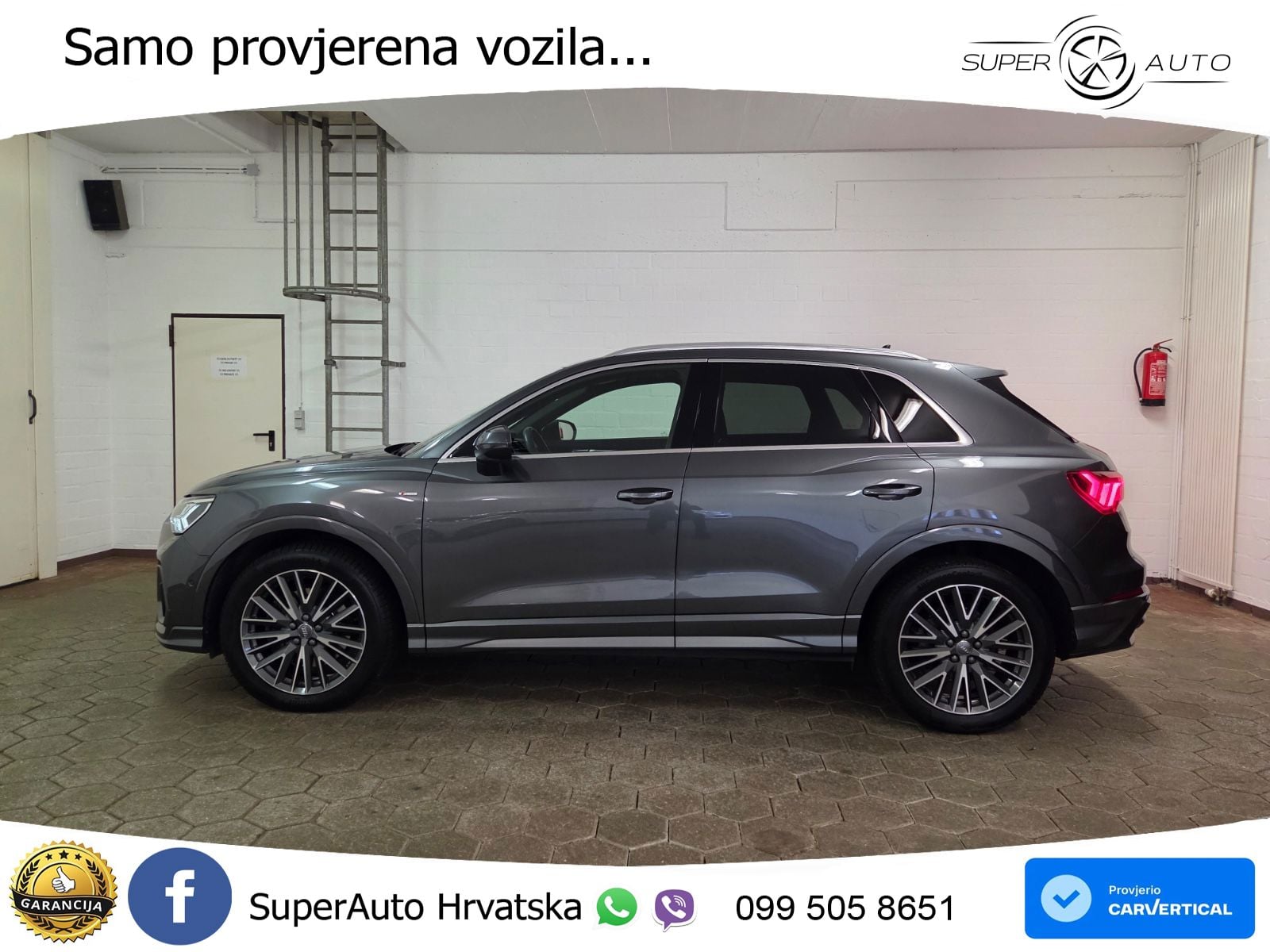 Audi Q3 40 TFSI (190 KS) quattro S tronic S line MATRIX+GR SJED+KAM