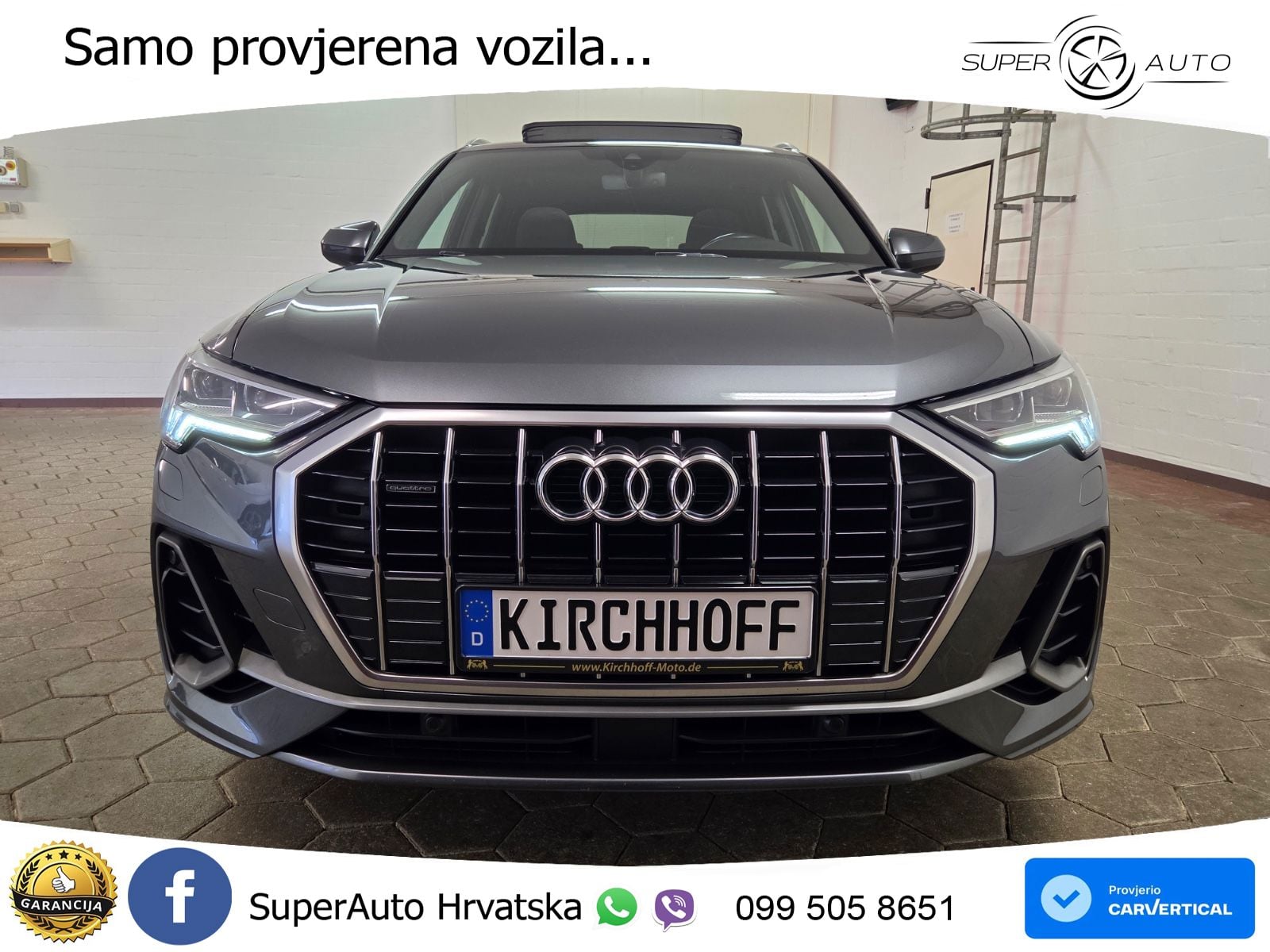 Audi Q3 40 TFSI (190 KS) quattro S tronic S line MATRIX+GR SJED+KAM