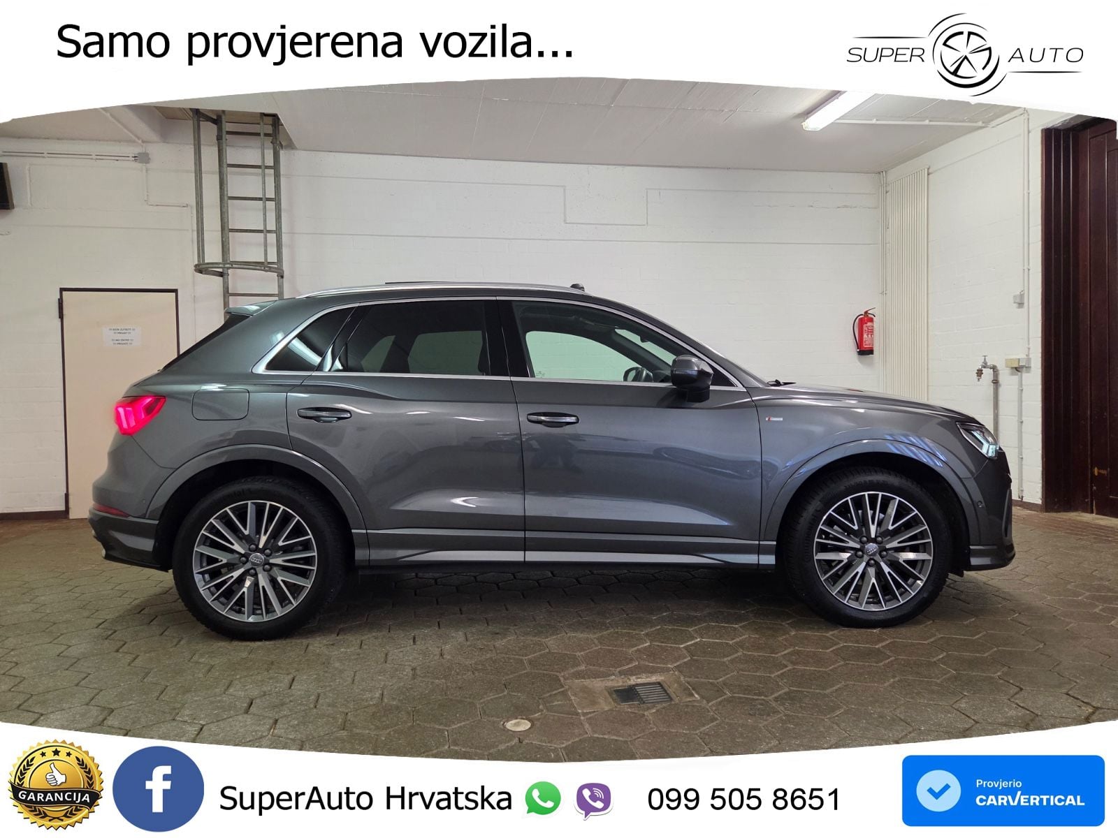 Audi Q3 40 TFSI (190 KS) quattro S tronic S line MATRIX+GR SJED+KAM