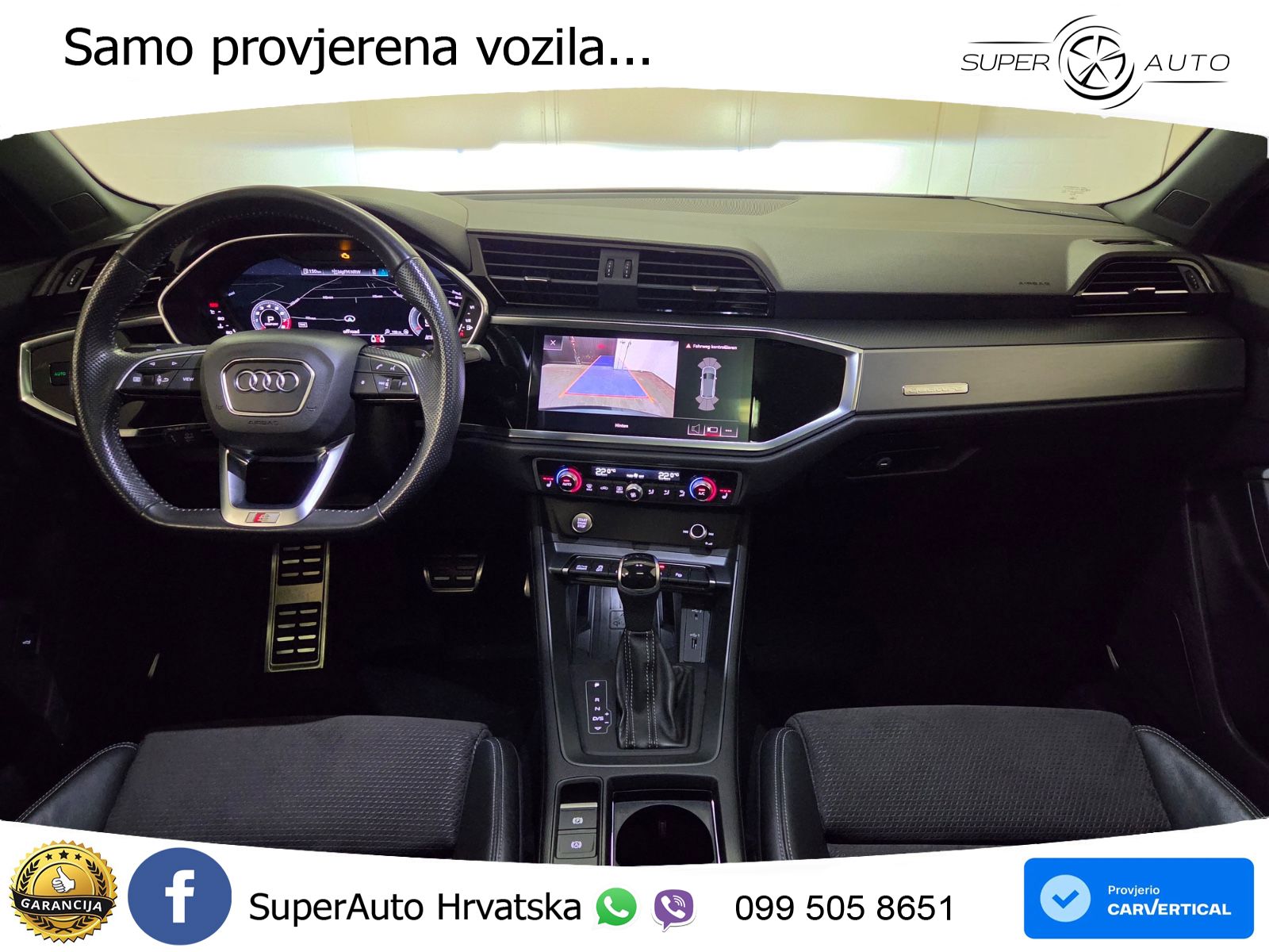 Audi Q3 40 TFSI (190 KS) quattro S tronic S line MATRIX+GR SJED+KAM
