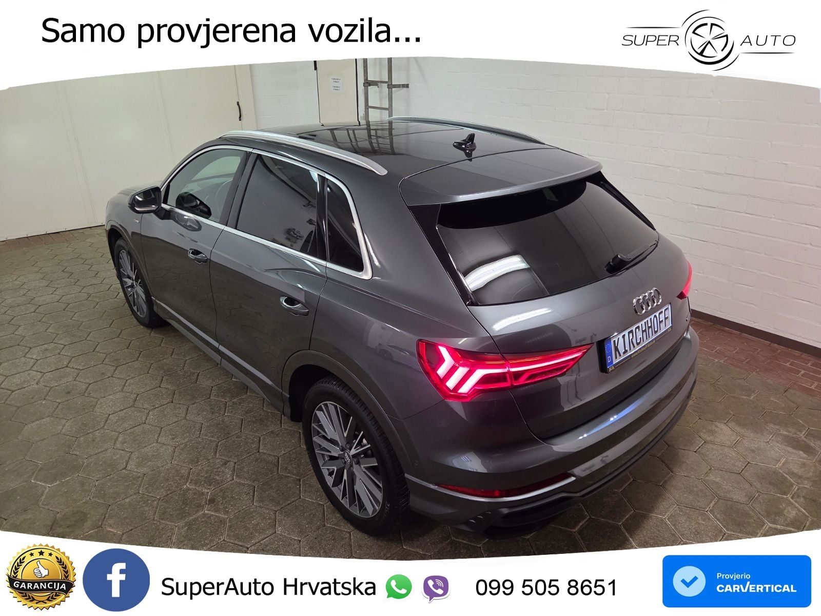 Audi Q3 40 TFSI (190 KS) quattro S tronic S line MATRIX+GR SJED+KAM