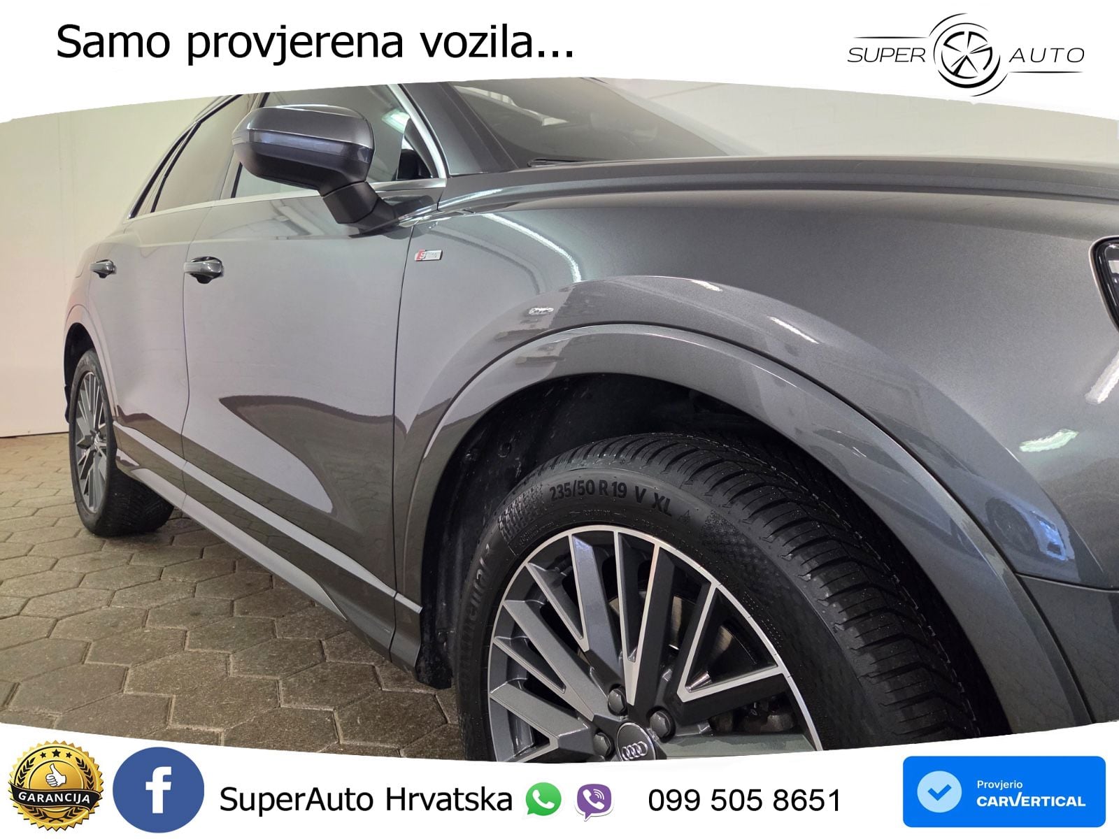 Audi Q3 40 TFSI (190 KS) quattro S tronic S line MATRIX+GR SJED+KAM