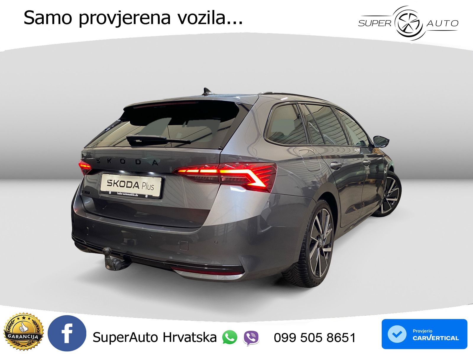 Škoda Octavia Combi 1.5 TSI (150 KS) DSG SportLine LED+GR SJED+ACC